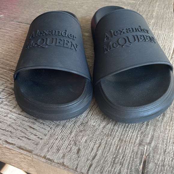 Alexander McQueen Mens slides- size 43 (10 US) - Picture 2 of 12